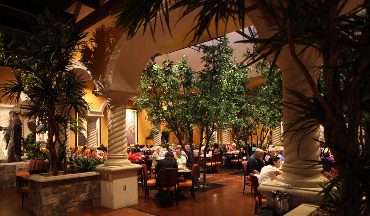 The Interior Of Abuelo's Mexican Restaurant