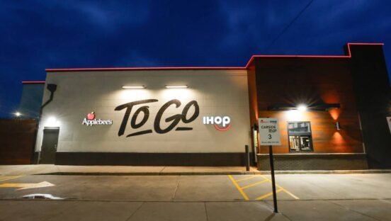 Dual-branded Applebee's and IHOP concept.