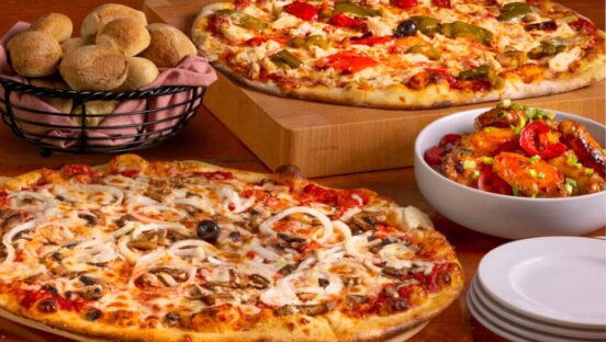 Bertucci's food.