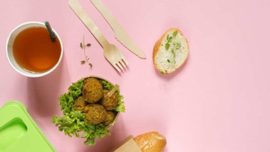 Biodegradable takeout utensils and cutlery-Adobe Stock.