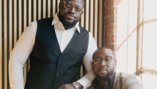 Chef-owners Keith Edem Aweke and Kofi Adjei Maafo.