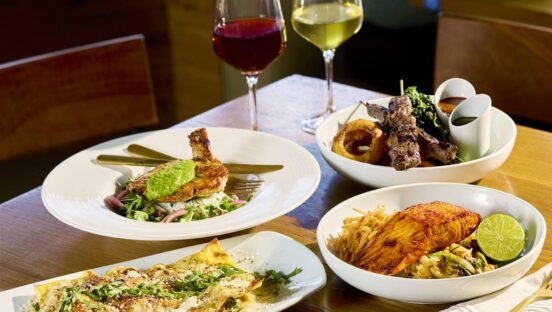 California Pizza Kitchen's new entrees and cocktails.