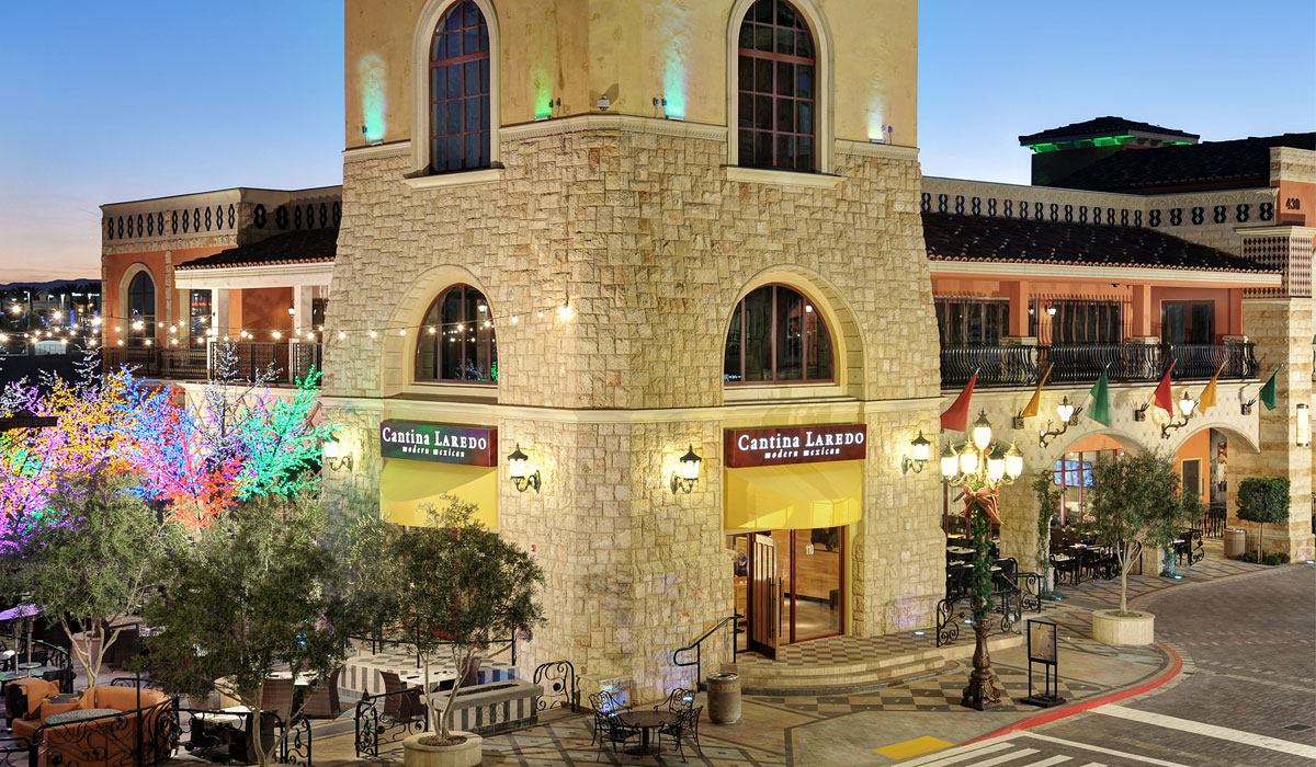 The Exterior Of Cantina Laredo Mexican Restaurant