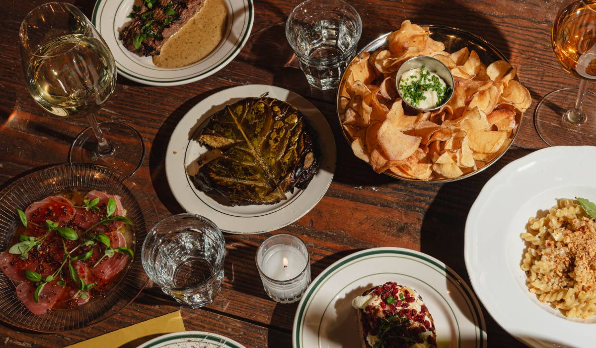 Corsica in Denver F&B spread.