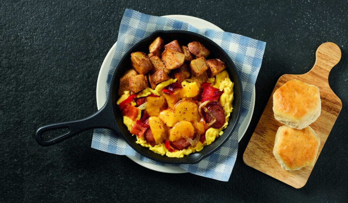 Cracker Barrel's Campfire Breakfast Skillet.