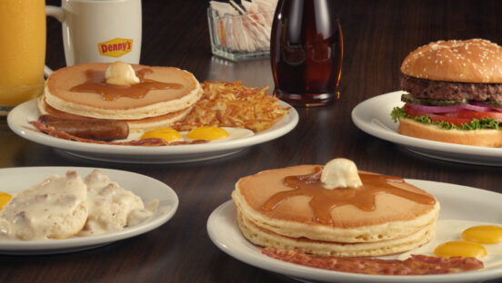 Denny's food.
