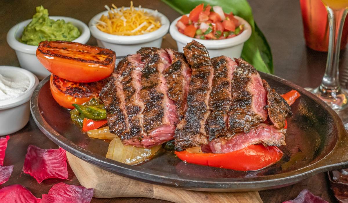 El Camino steak fajitas.