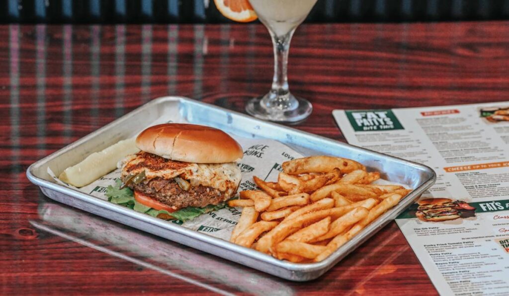 Fat Patty's food.