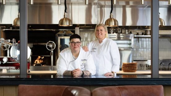 Fiamma Britt Rescigno and Kinsey Leodler.