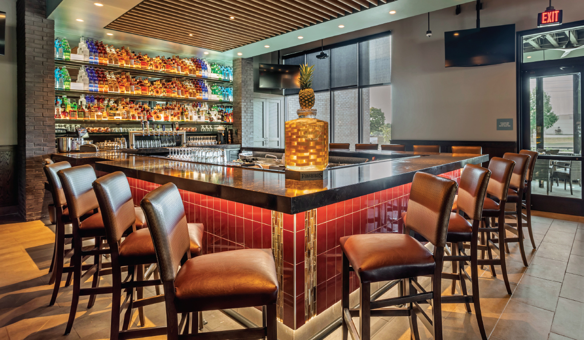 The FIREBAR Remains A Main Attraction At Every Location