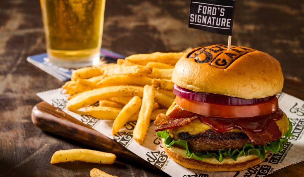 Ford's Garage Signature burger.