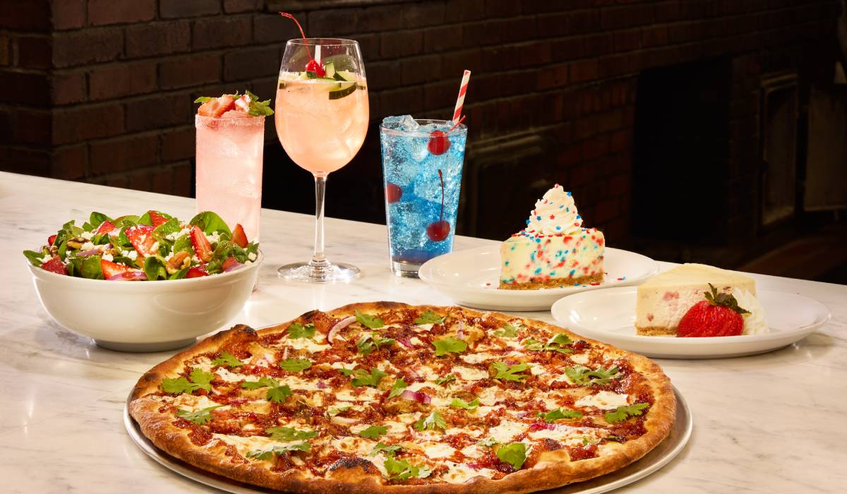 Grimaldi's Red, White and BBQ menu.