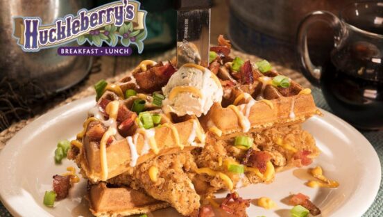 Food from Huckleberry's Breakfast & Lunch.