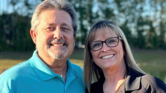 Lori Hutson & husband.