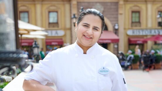 Maria Andreina Osuna G - Prep Cook at Via Napoli Restaurante e Pizzeria at EPCOT Walt Disney World.
