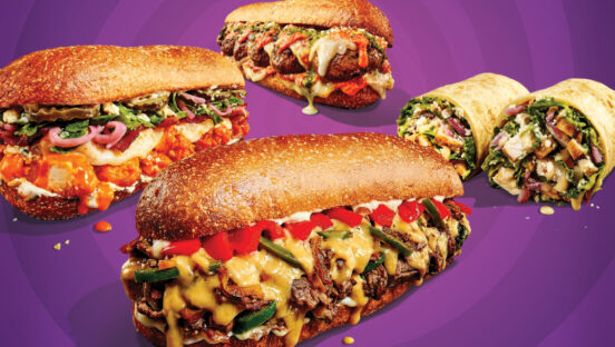 Mellow Mushroom sandwiches.