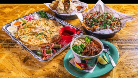 Ojos Locos World Cup menu.