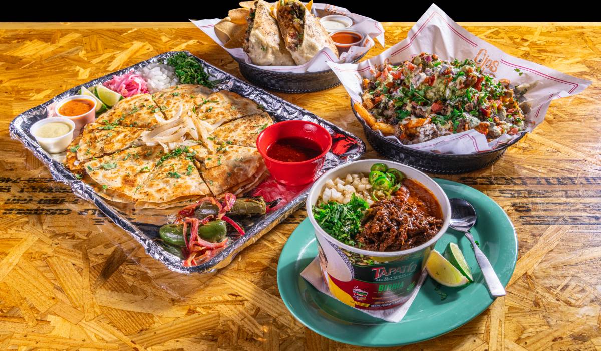 Ojos Locos World Cup menu.