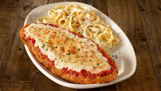 Olive Garden food.
