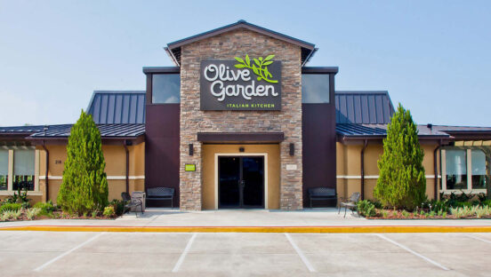 Olive Garden restaurant.