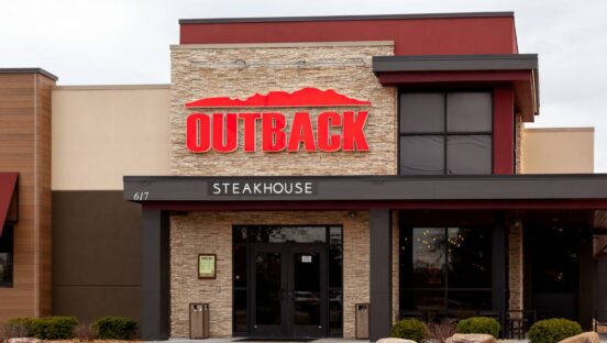 Outback Steakhouse restaurant.