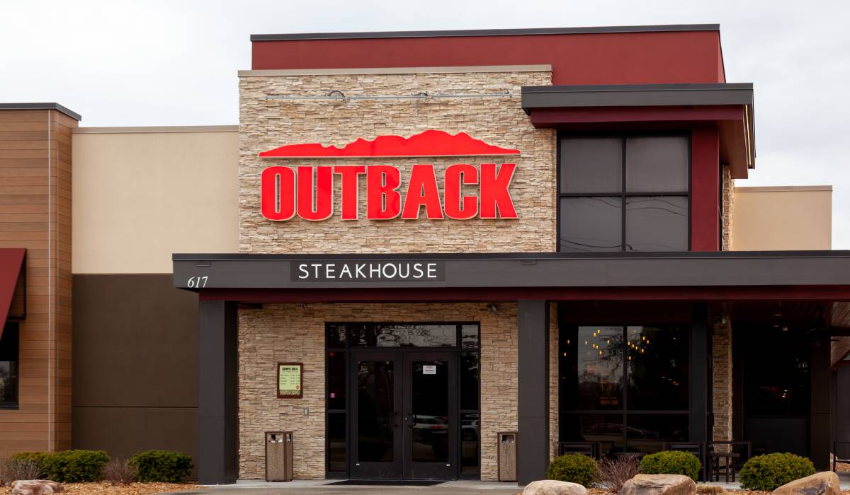 Outback Steakhouse restaurant.