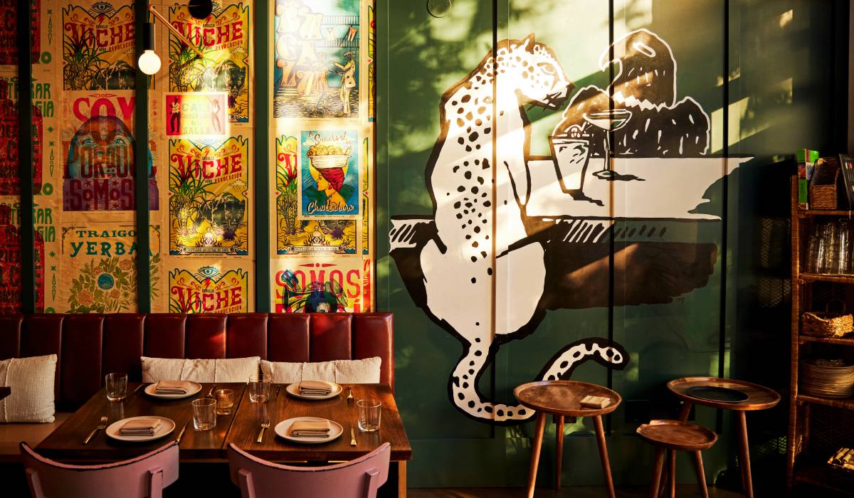 Parche interior mural.