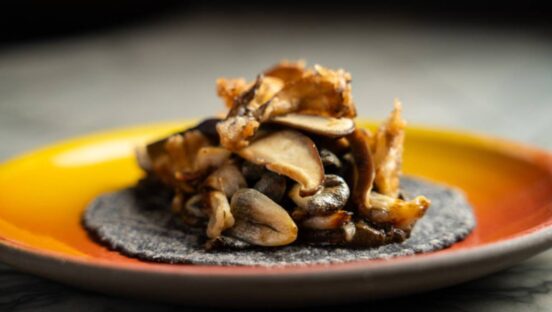 Puesto Huitlacoche Taco.