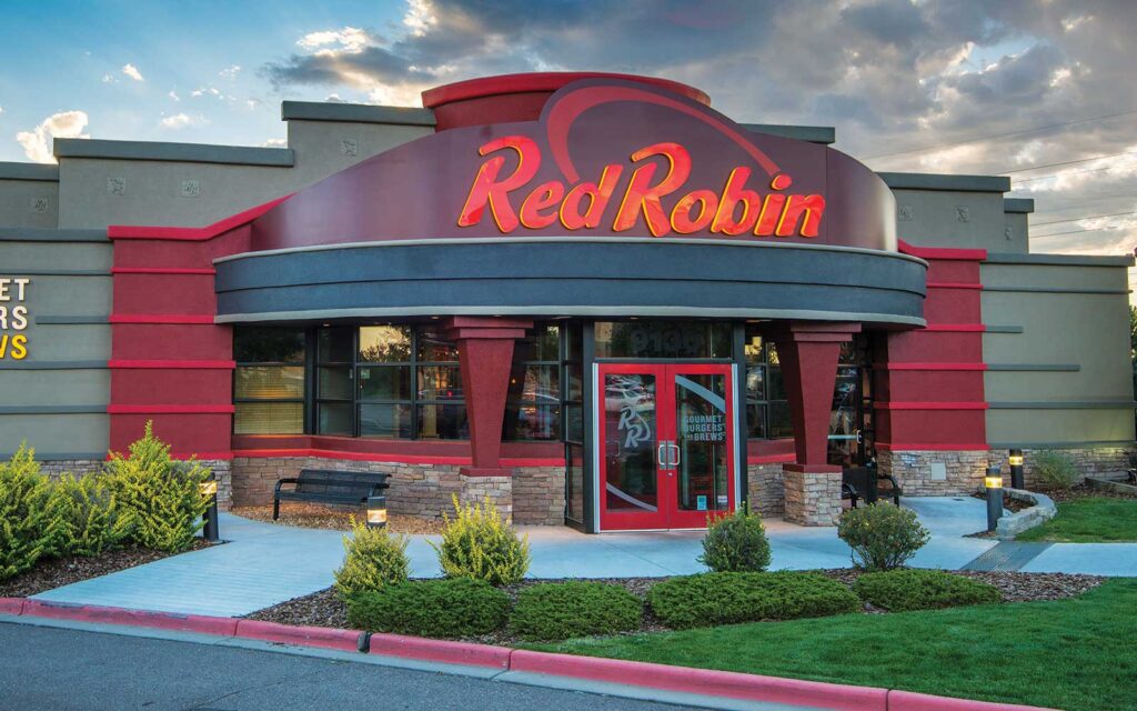 Red Robin restaurant.