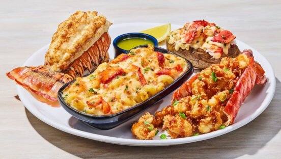 Food from Red Lobster.
