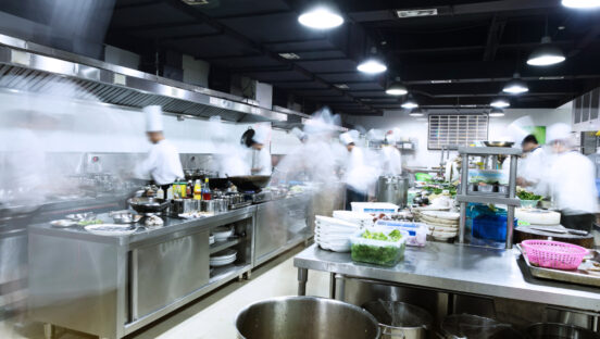 Upgraded kitchen equipment also enhances indoor comfort by reducing heat output, creating more comfortable working environments for staff and increasing productivity.