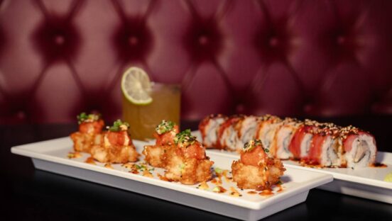 Rock N' Roll Sushi's new menu.