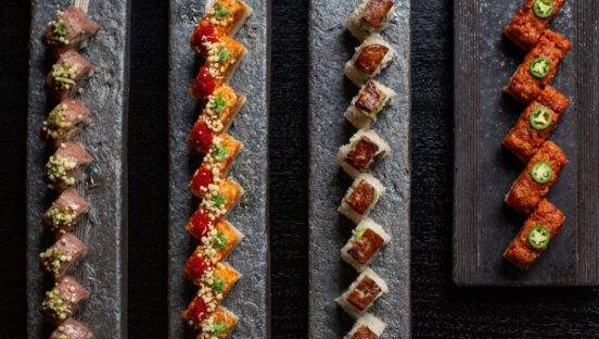 Umi balances classic Japanese flavors and techniques with global influences.