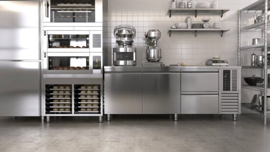 Stainless steel has a smooth, nonporous surface, so there are no holes that harbor bacteria or food particles.