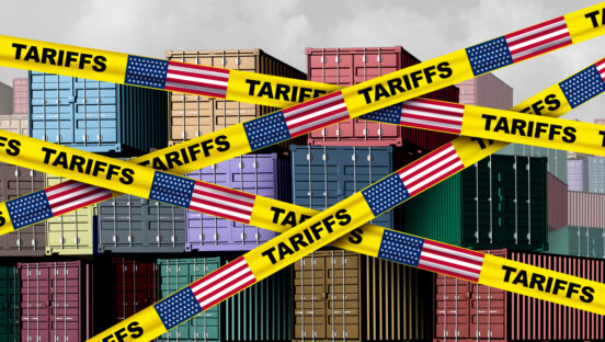 Tariffs graphic.