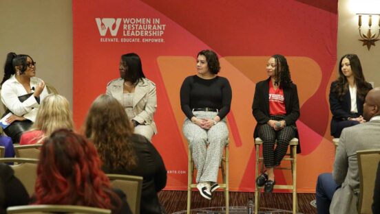 Tenyse moderated a conversation with an all-start lineup of leaders at WiRL.