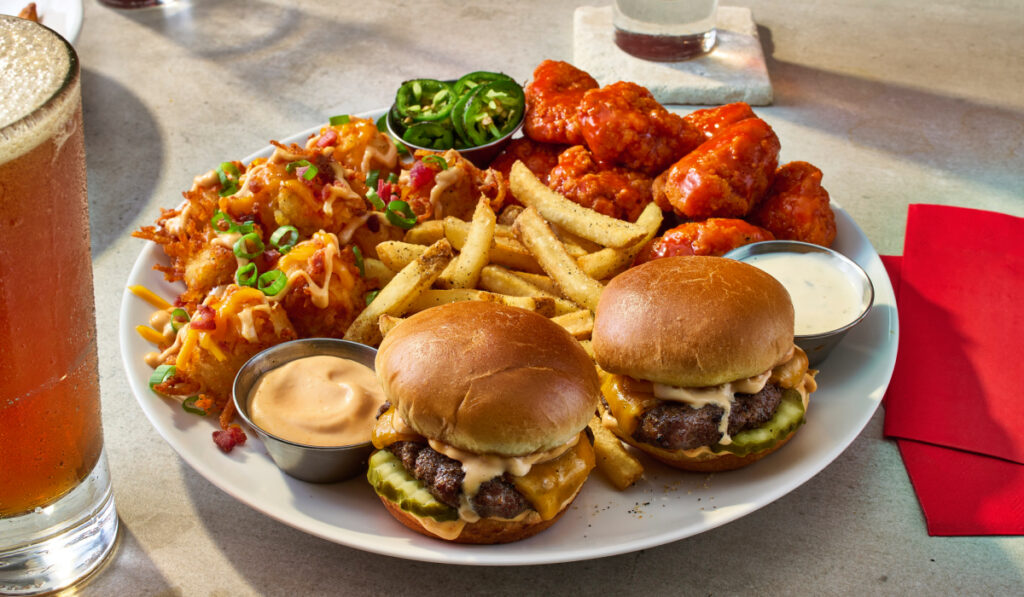 TBS Trio meal.