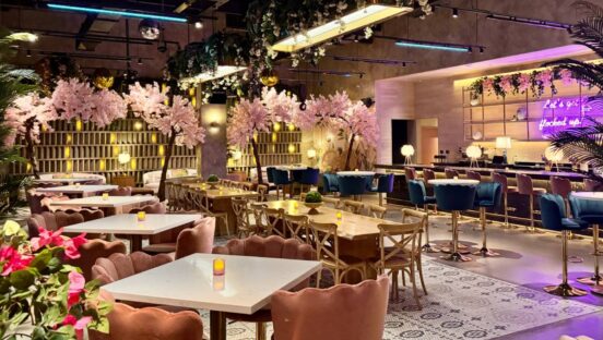 Throw Social interior