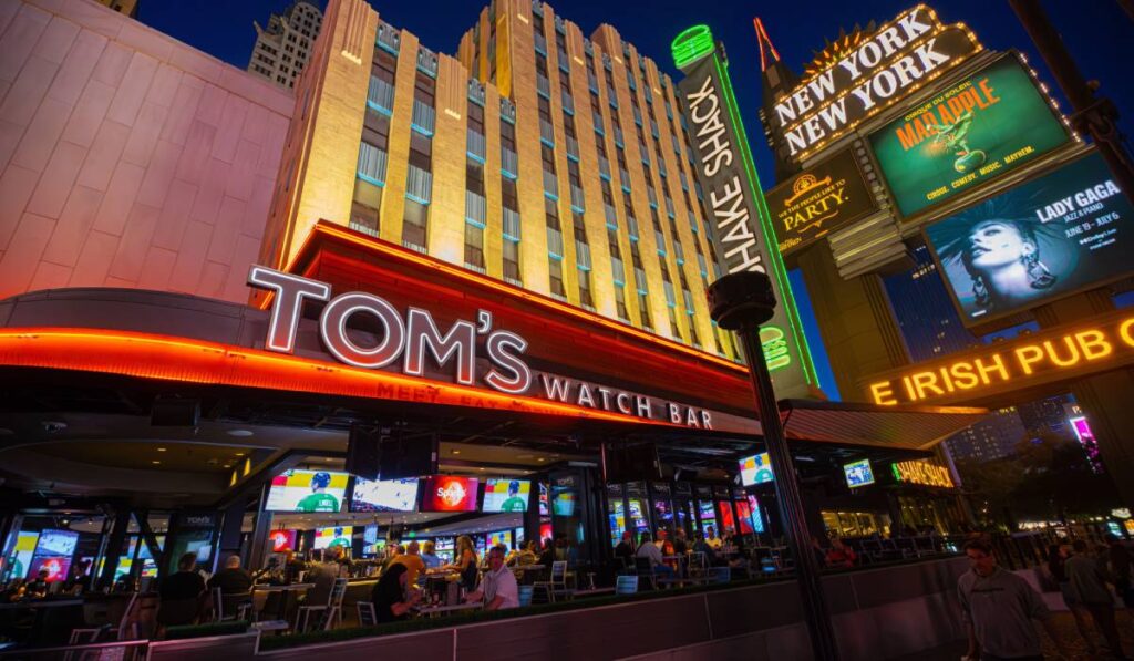 Tom's Watch Bar in Las Vegas.
