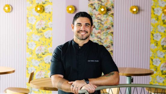 Top Chef Manny Barella.