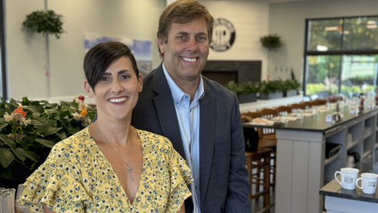 COO Bonnie Iavaroni and CEO Kirk Ruoff.
