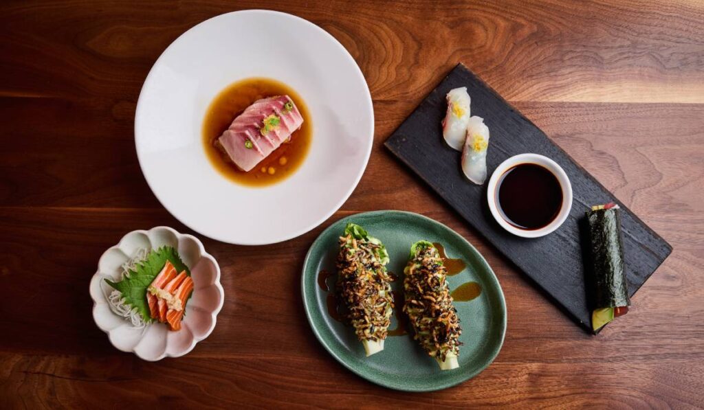 Uchi Miami new lunch spread pic.