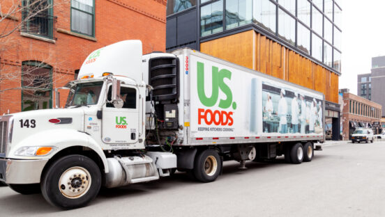 US Foods truck.