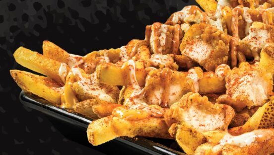 BFD Fries from Wings Etc.